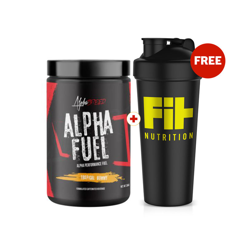 Alpha Fuel Tropical Gummy + Shaker