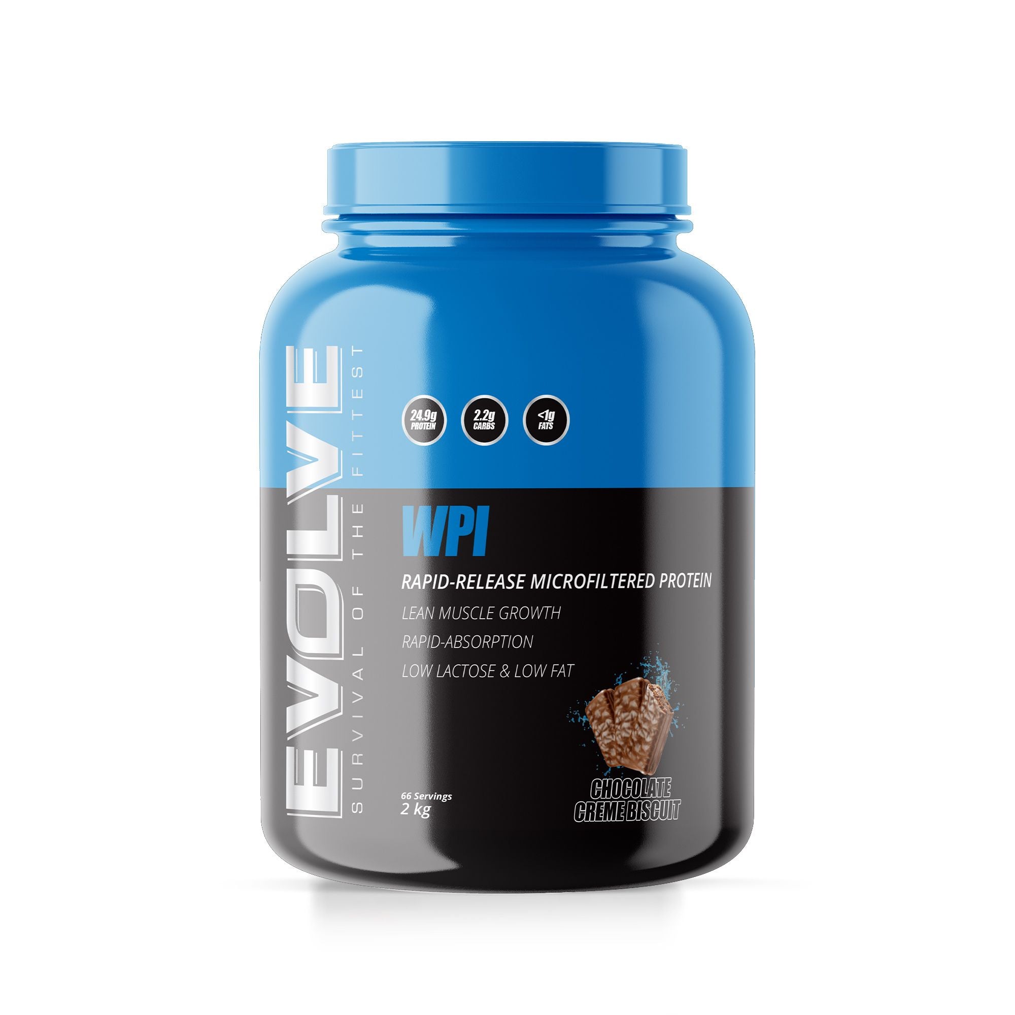 Evolve WPI 2kg - Choc Creme Biscuit