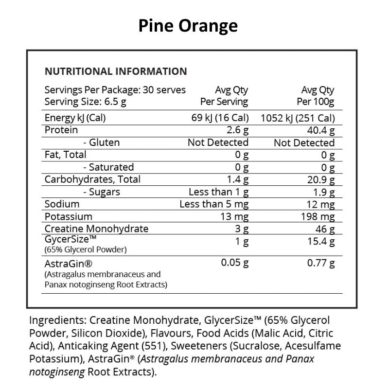 Evolve Creatine RX - Pine Orange NIP