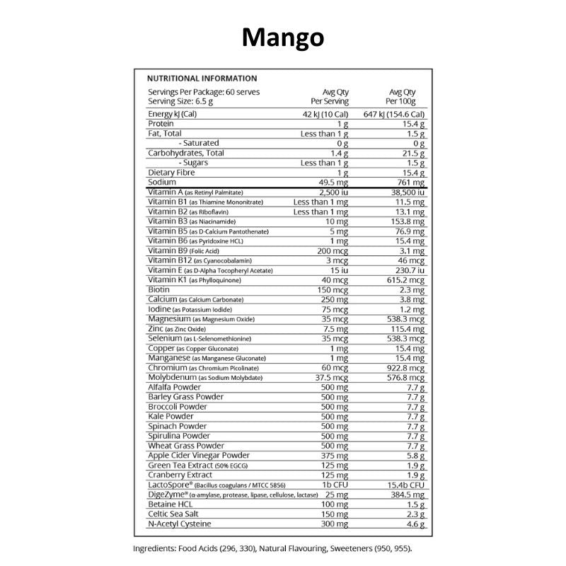 Evolve Green Machine - Mango NIP