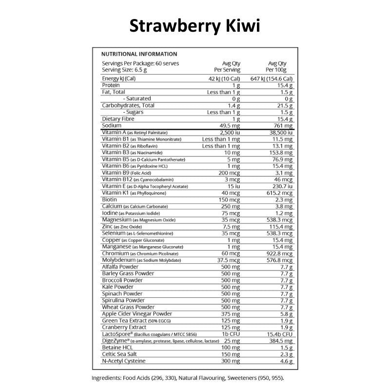 Evolve Green Machine - Strawberry Kiwi NIP