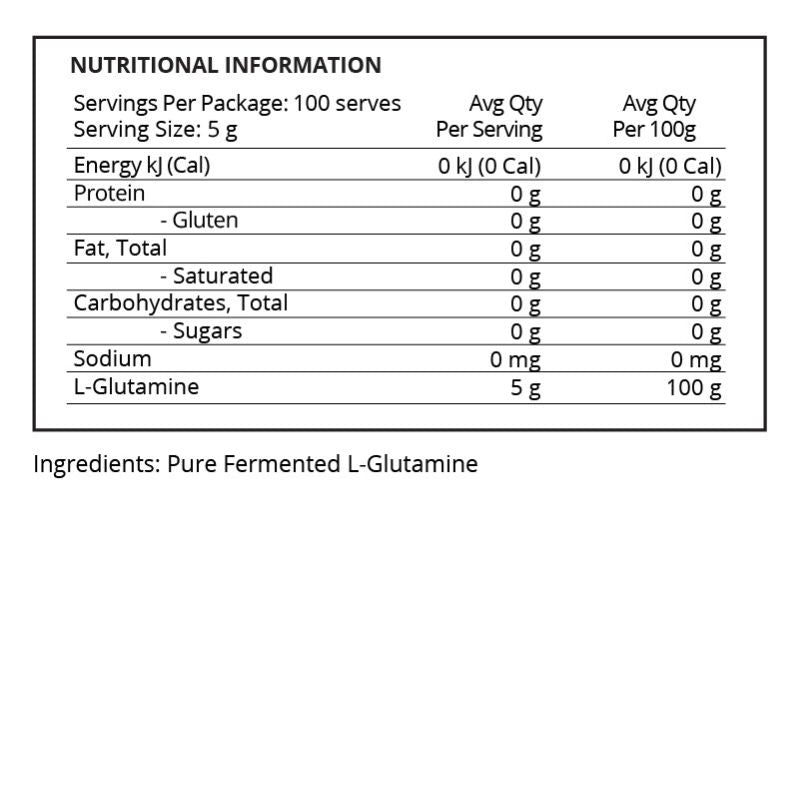 Evolve L-Glutamine NIP