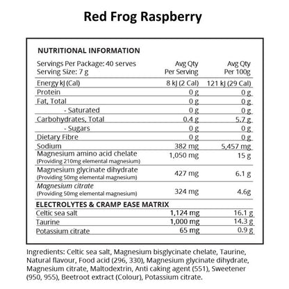 Evolve Magnesium RX - Red Frog Raspberry NIP