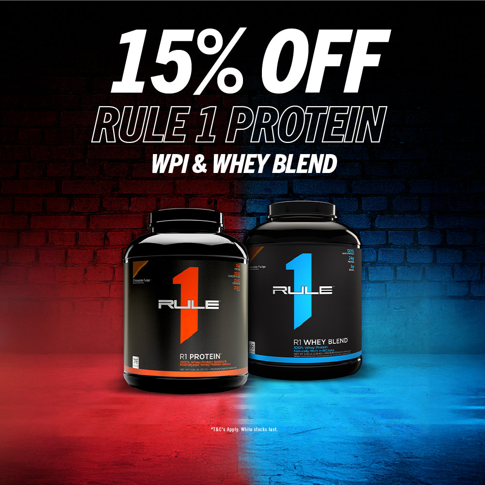 15% OFF Rule 1 Protein - December Deal