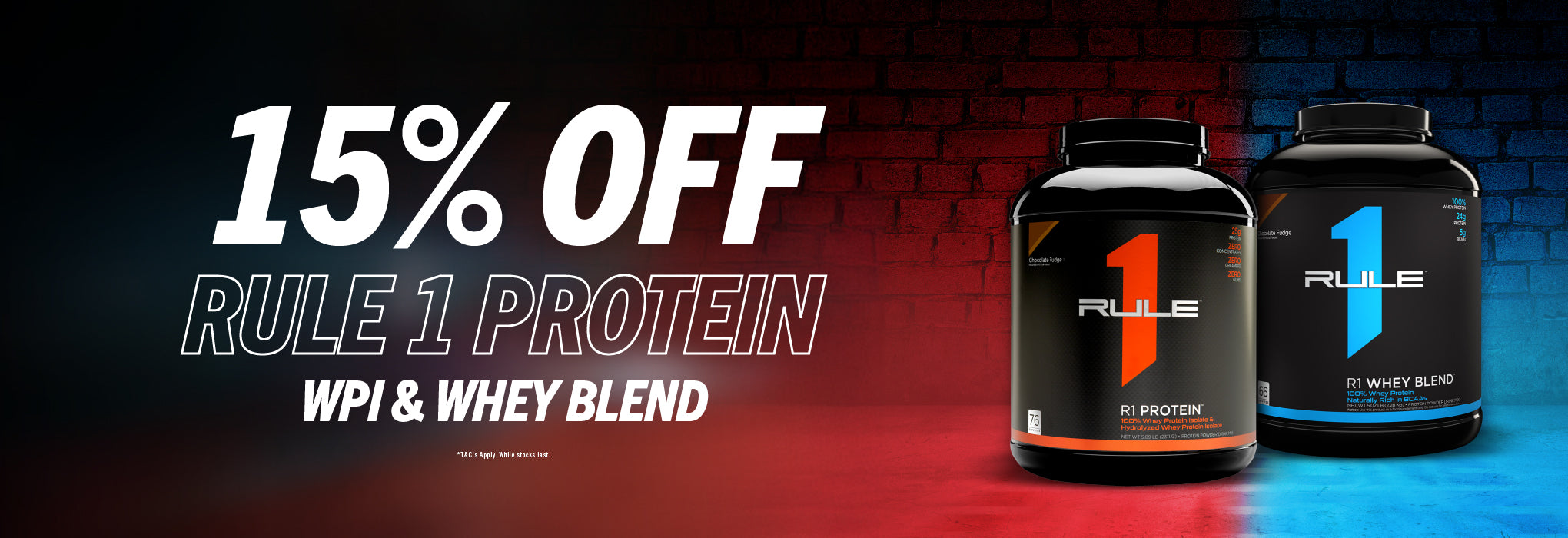 15% OFF Rule 1 Protein - December Deal