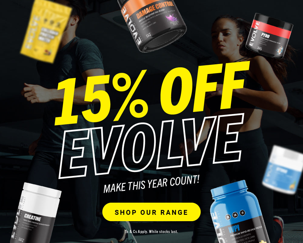 15% OFF Evolve Nutrition