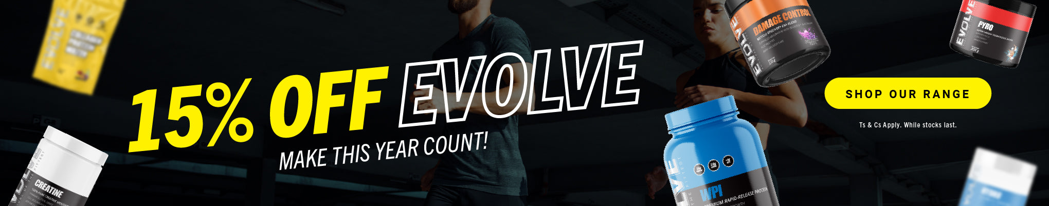 15% OFF Evolve Nutrition