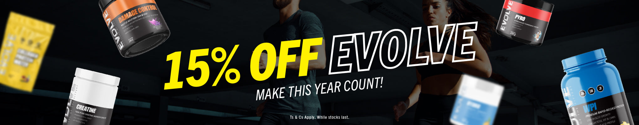 15% OFF Evolve Nutrition