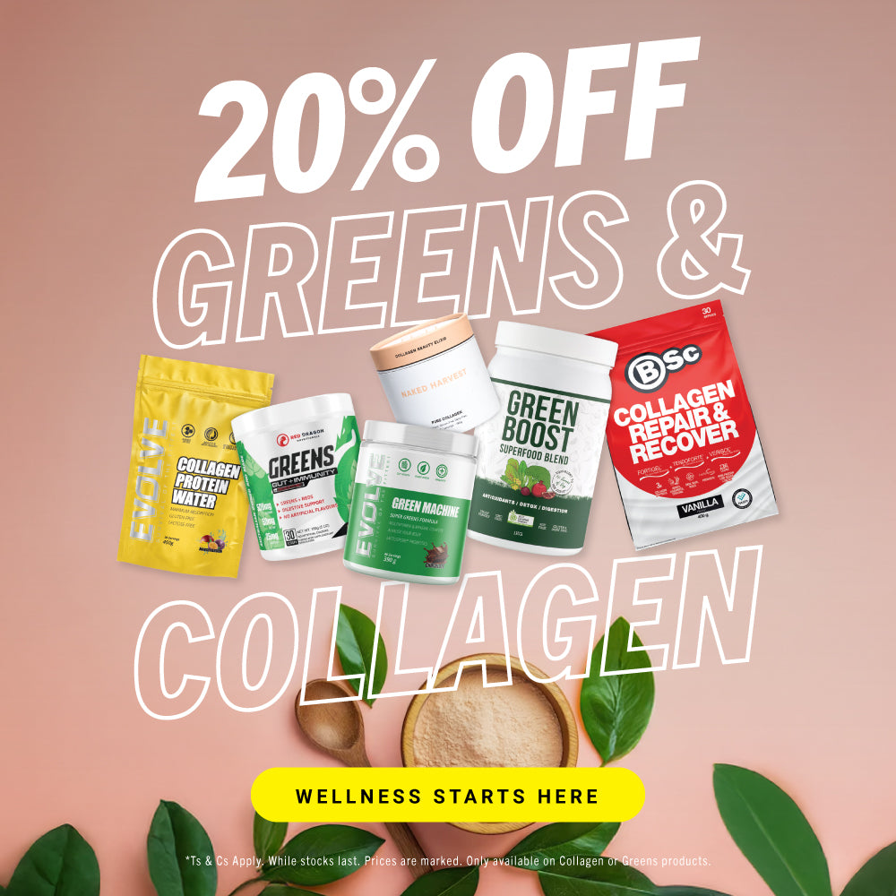 20% OFF Greens & Collagen - March Deal