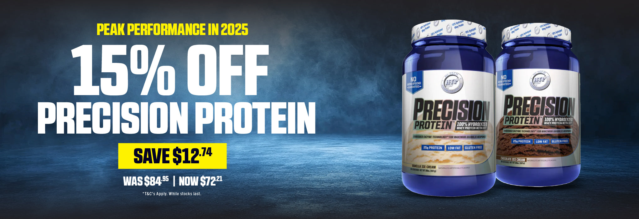 15% OFF Precision Protein - March Deal