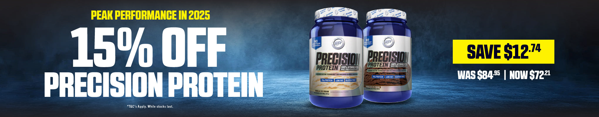 15% OFF Precision Protein - March Deal