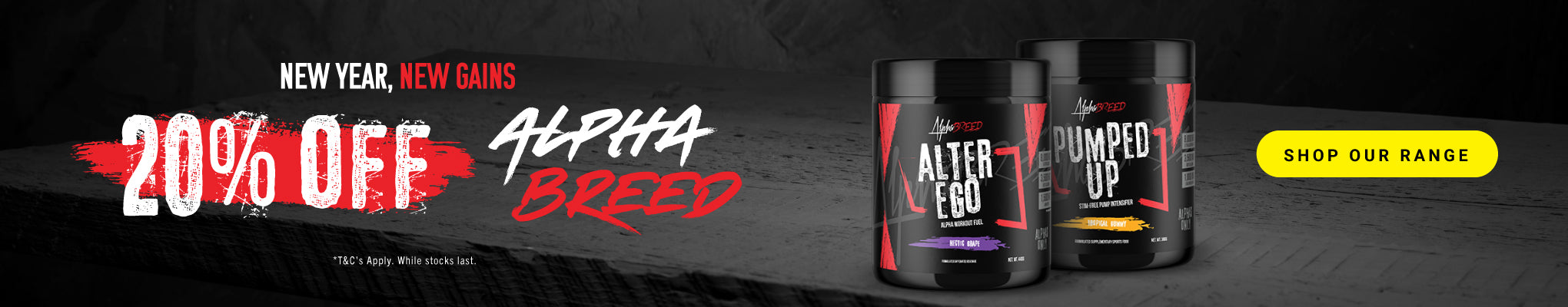 20% OFF AlphaBreed