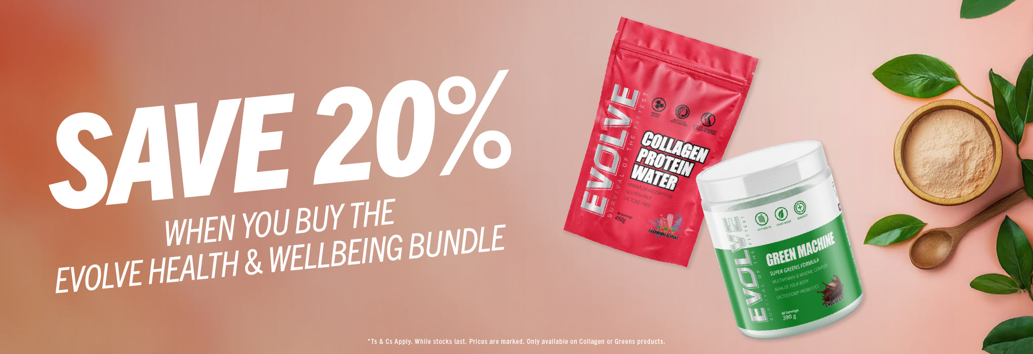 Evolve Health and Wellbeing Bundle - 20% OFF