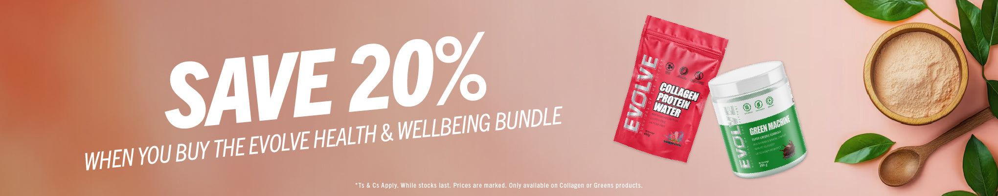 Evolve Health and Wellbeing Bundle - 20% OFF