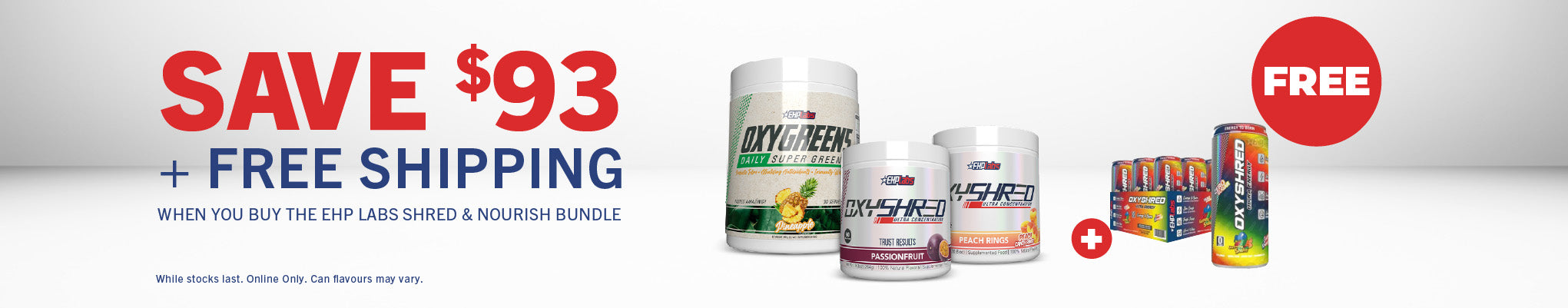 EHP Labs Shred & Nourish Bundle - SAVE $93