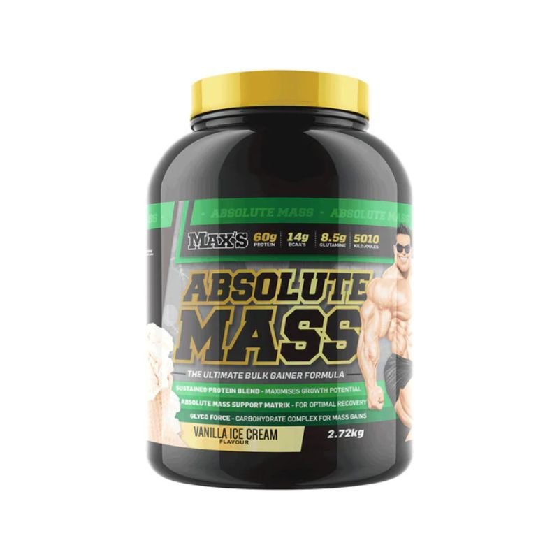 Maxs Supplements Absolute Mass - Vanilla Ice Cream