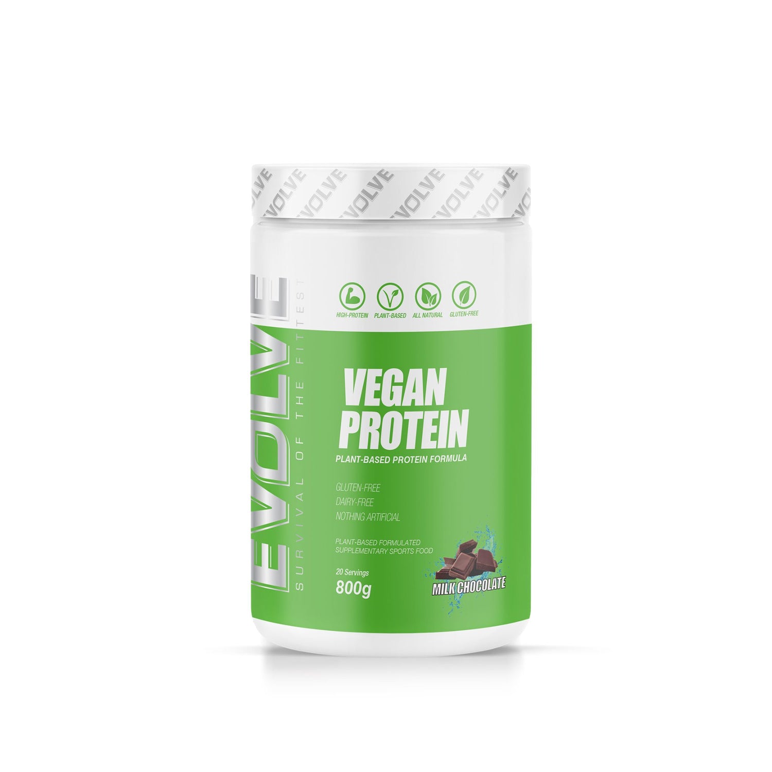 Evolve Vegan Protein - Milk Chocolate