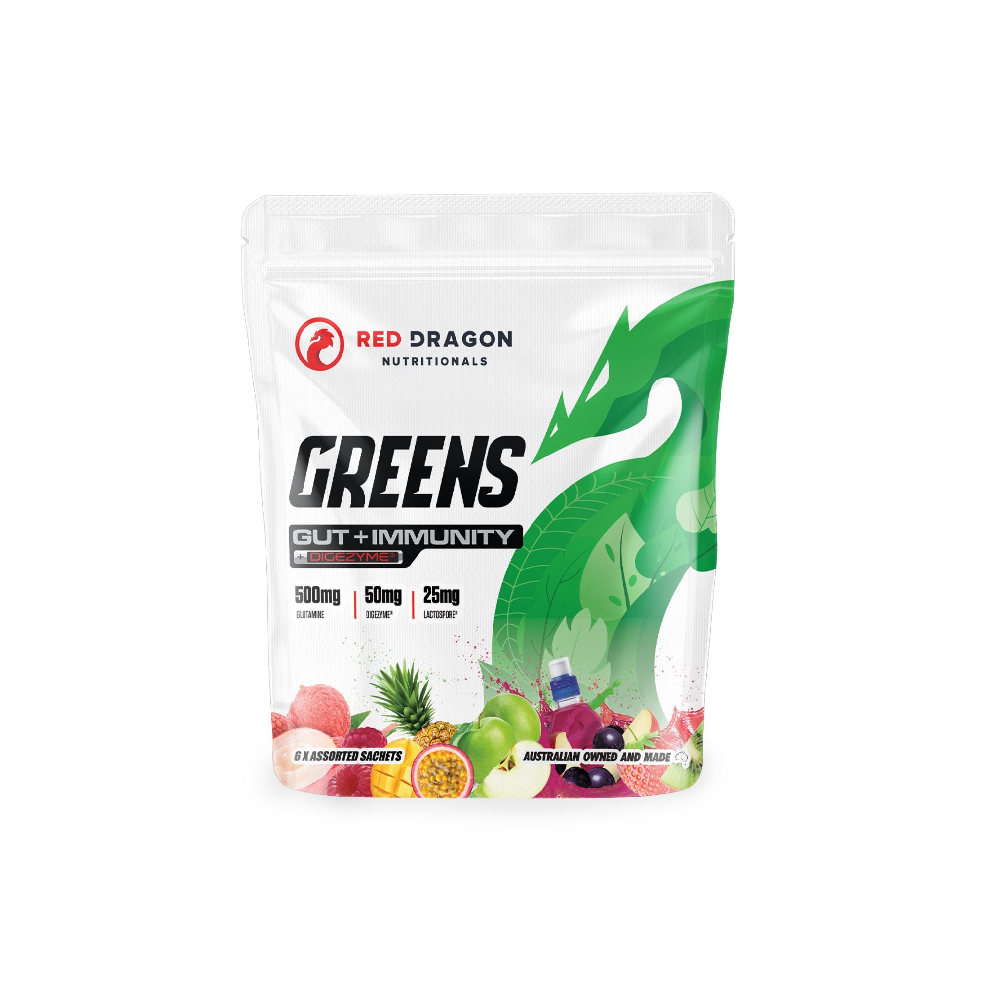 Red Dragon Greens Gut plus Immunity