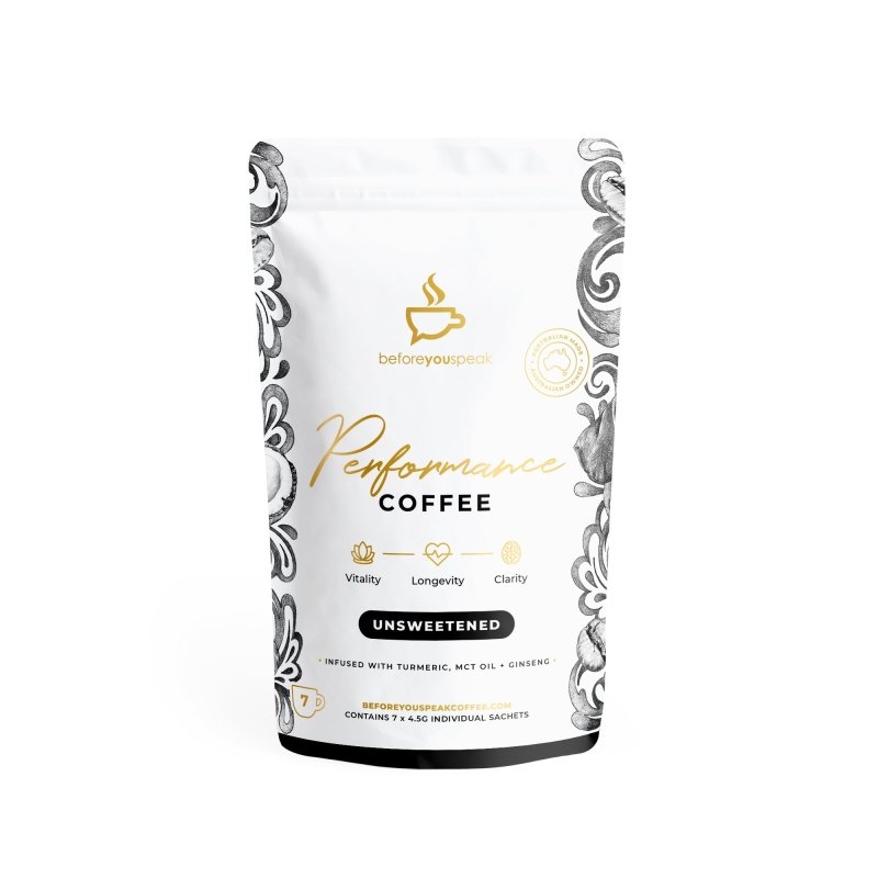 Before You Speak High Performance Coffee - 7 serve Unsweetened